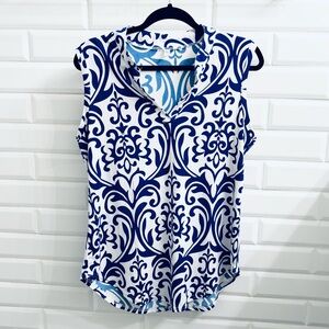 Halife Women’s Patterned Sleeveless Top